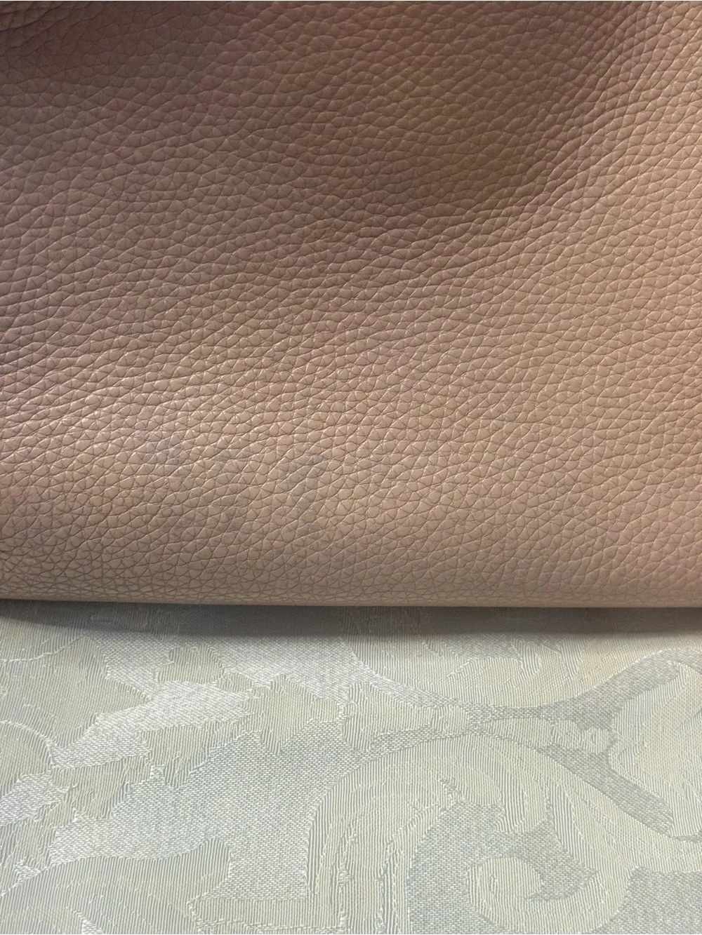 Tory Burch Thea tote Neutral Blush Pebbled Leather Shoulder Tote